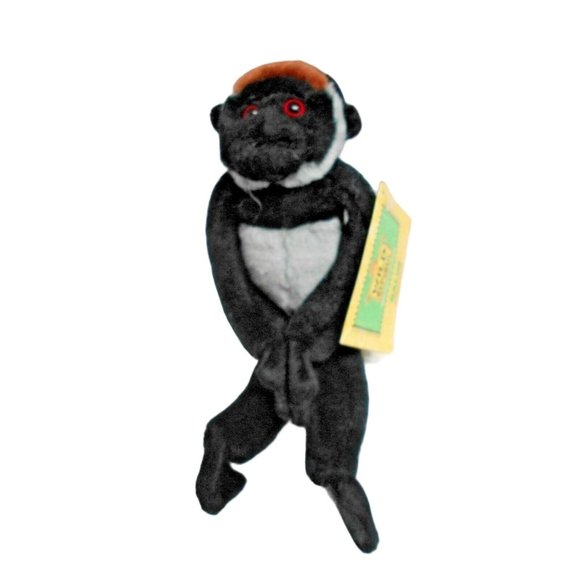 NWT Wild Republic Salim Hanging MOney Chimp Plush 9" tall CUTE - Picture 1 of 3